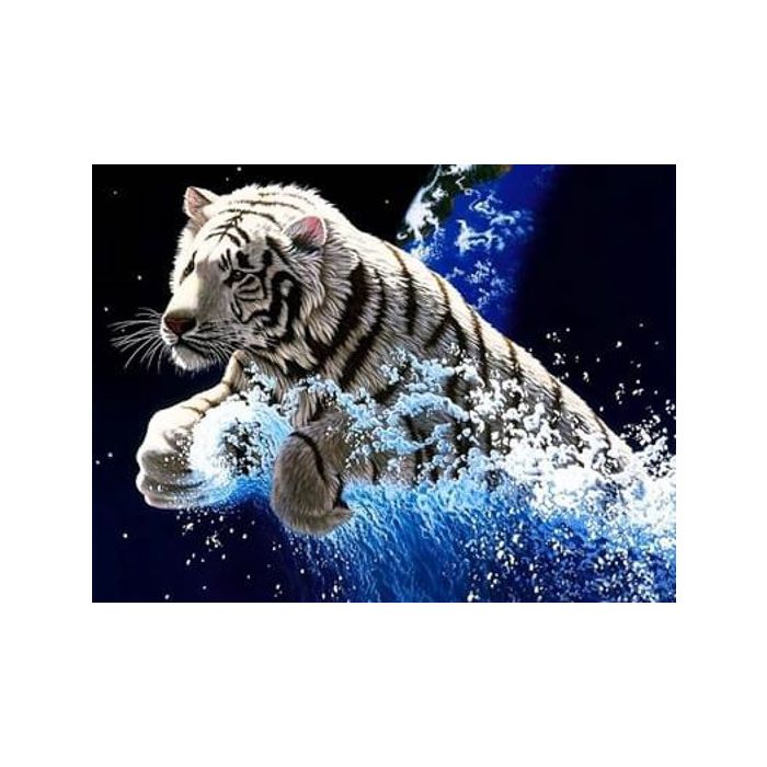 Diamond Painting Tiger 40x30 cm, Bild 1 von 2