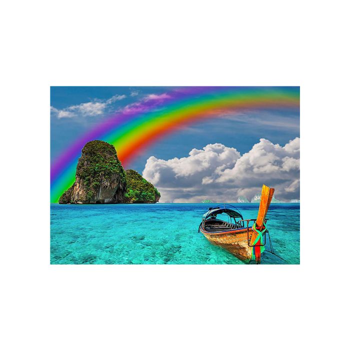Diamond Painting Regenbogen 40x30 cm