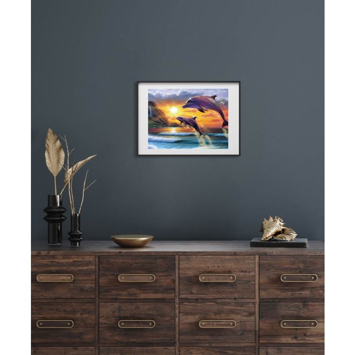 Diamond Painting Delfine 40x30 cm 6037-40551 4016490818786  