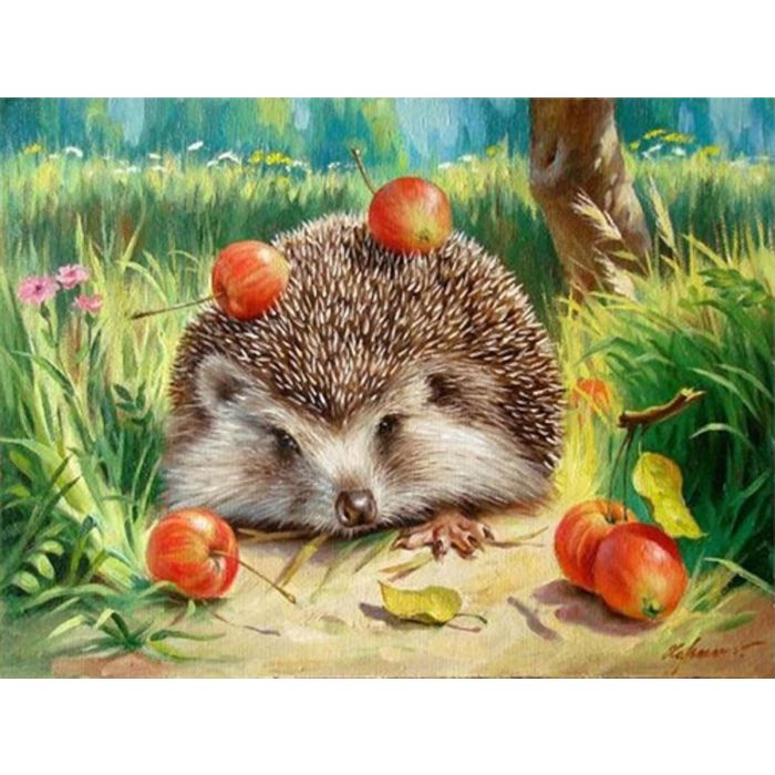 Diamond Painting Igel 40x30 cm 6037-40561 4016490818793  