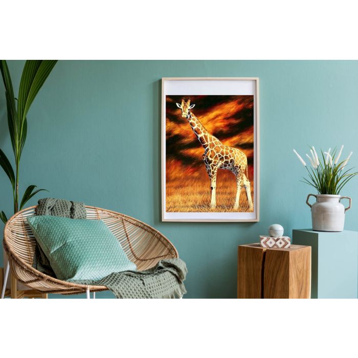 Diamond Painting Giraffe 40x30 cm, Bild 2 von 2