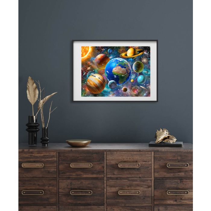 Diamond Painting Weltall 40x30 cm, Bild 2 von 2