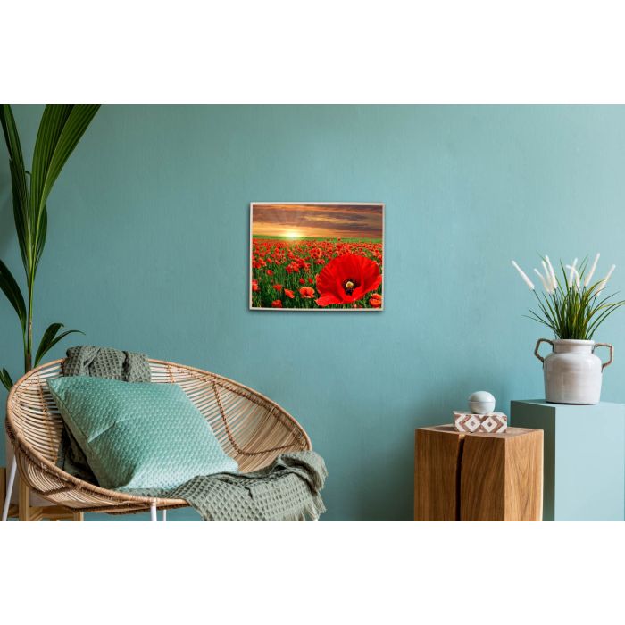 Diamond Painting Mohnblumen 40x30 cm, Bild 2 von 2