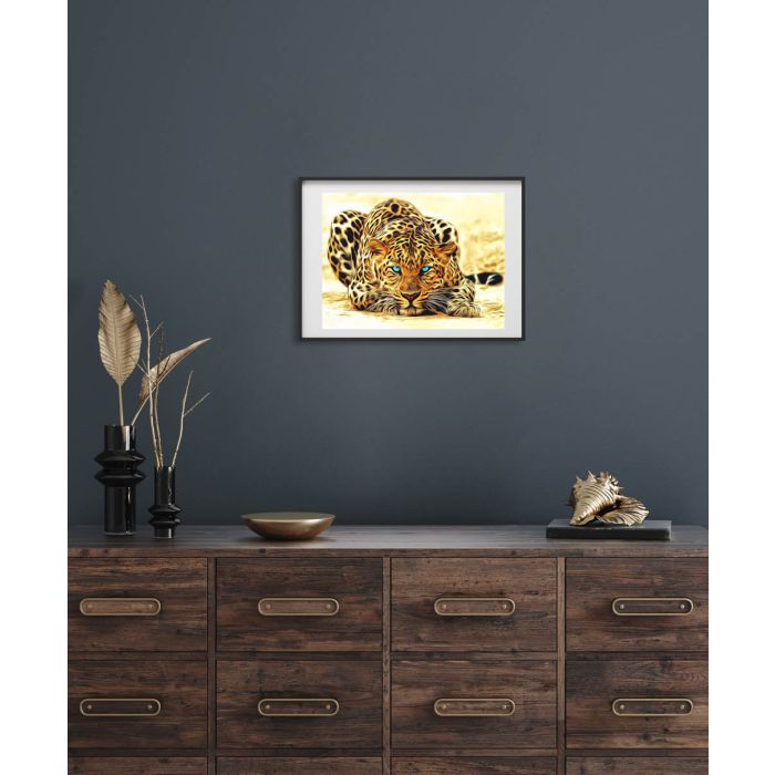 Diamond Painting Leopard 40x30 cm 6037-40741 4016490818977  