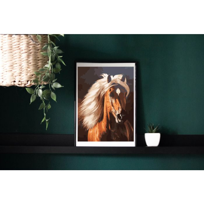 Diamond Painting Pferd 40x30 cm, Bild 2 von 2