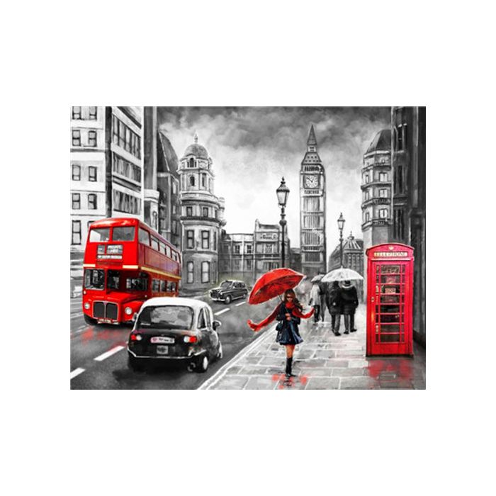 Diamond Painting London City 50x40 cm 6037-50051 4016490911241  