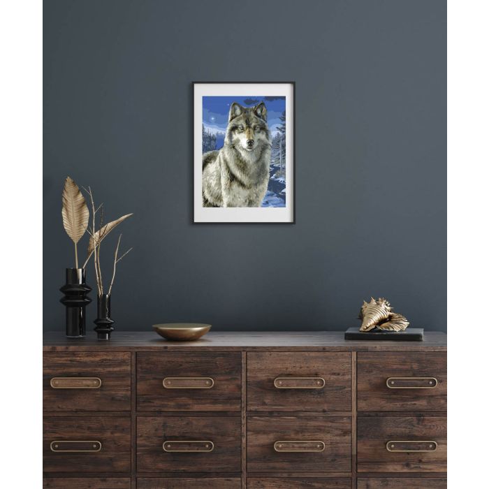 Diamond Painting Wolf 50x40 cm 6037-50231 4016490324027  