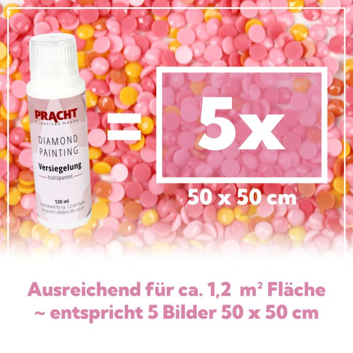 Diamond Painting Dotz 120 ml Transparente Fixierung & Versiegelung von Diamanten, Bild 5 von 5