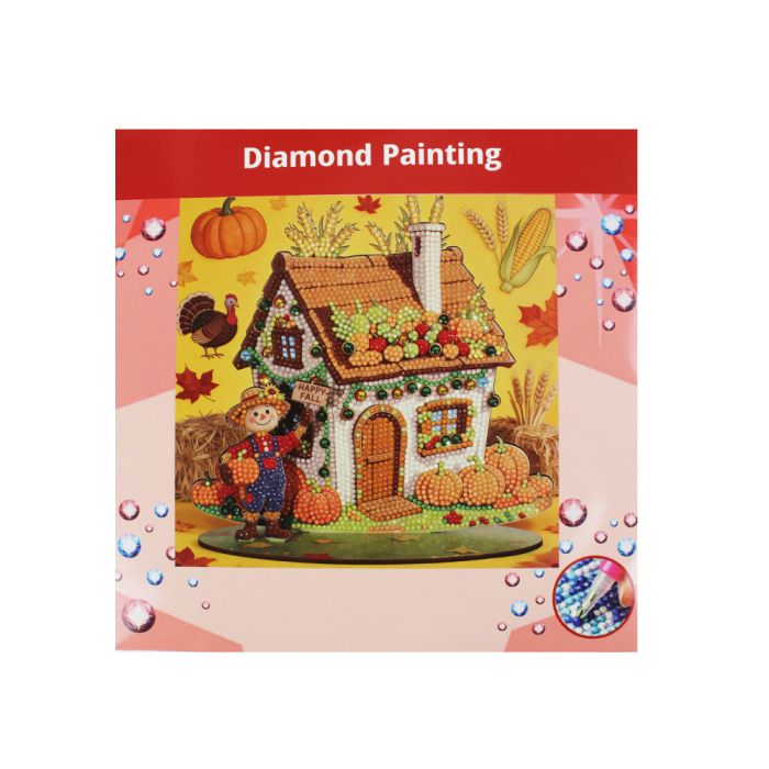 Diamond Painting Aufsteller Bauernhaus 19 x 19,5 x 7 cm, 1 Stück., Bild 6 von 6