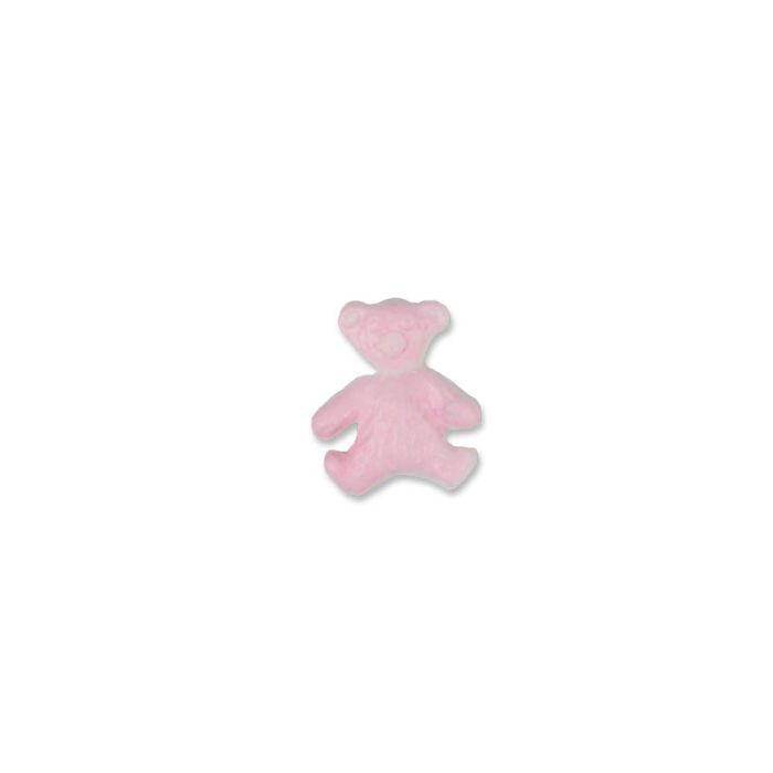 Wachsmotive Bär rosa 20x16 mm Bär