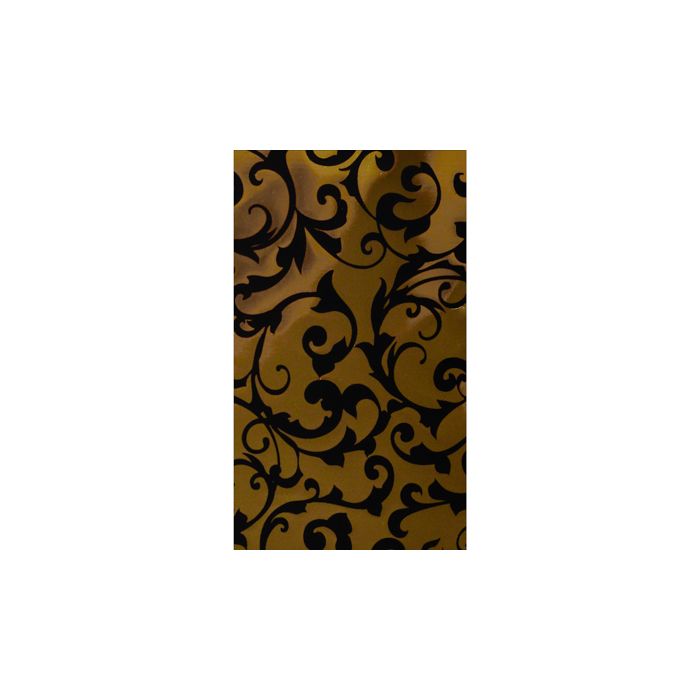 ZERA Wachsplatten gold-schwarz 200x100x0,5 mm 1 Stück, Bild 2 von 2