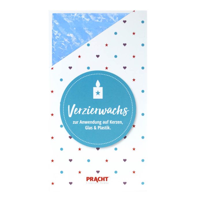 ZERA Wachsplatten Struktur Perlmutt h'blau 200x100x0,5 mm 7003-585 4016490022749  