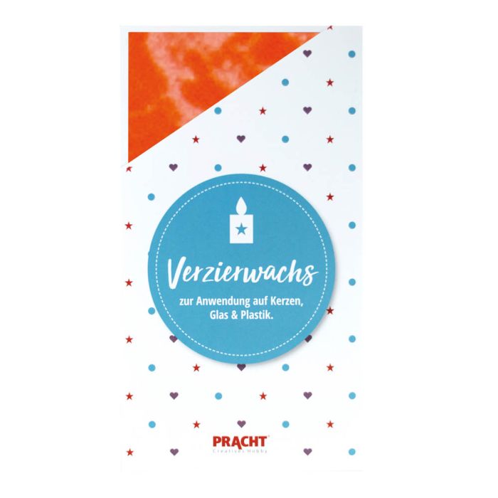 ZERA Wachsplatten marmor-orange 200x100x0,5 mm 7004-035 4016490604082  