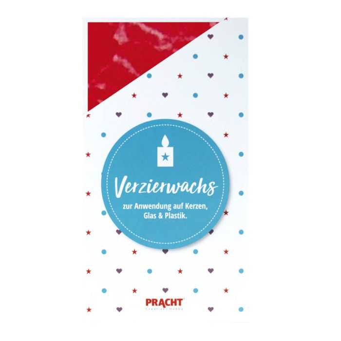ZERA Wachsplatten marmor-rot 200x100x0,5 mm 7004-055 4016490604129  
