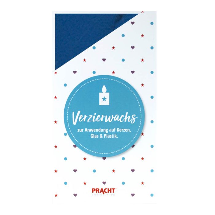 ZERA Wachsplatten wolkig-dunkelblau 200x100x0,5 mm 1 Stück, Bild 1 von 2