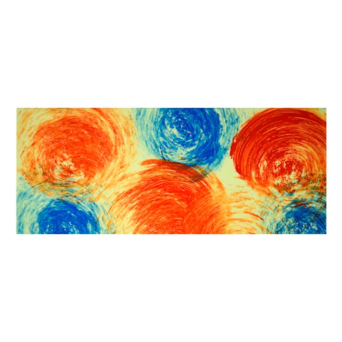 ZERA Wachsplatten wolkig gelb-orange-blau 200x100x0,5 mm 7005-145 4016490873204  