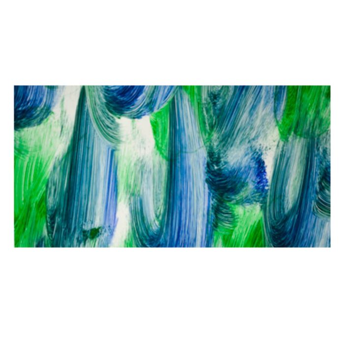 ZERA Wachsplatten wolkig blau-grün 200x100x0,5 mm 1 Stück, Bild 2 von 2