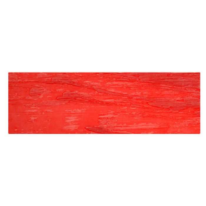 ZERA Wachsplatten handbemalt gestreift rot 200x100x0,5 mm 1 Stück, Bild 2 von 2