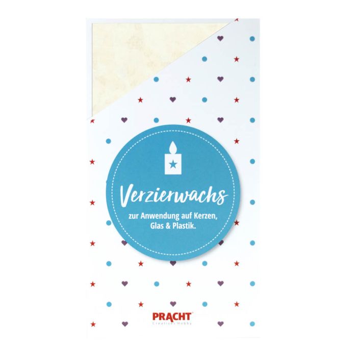 ZERA Wachsplatten flitter creme 200x100x0,5 mm 7010-015 4016490605942  