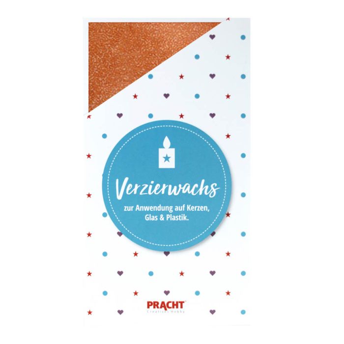 ZERA Wachsplatten orange flitter 200x100x0,5 mm 7010-215 4016490740254  