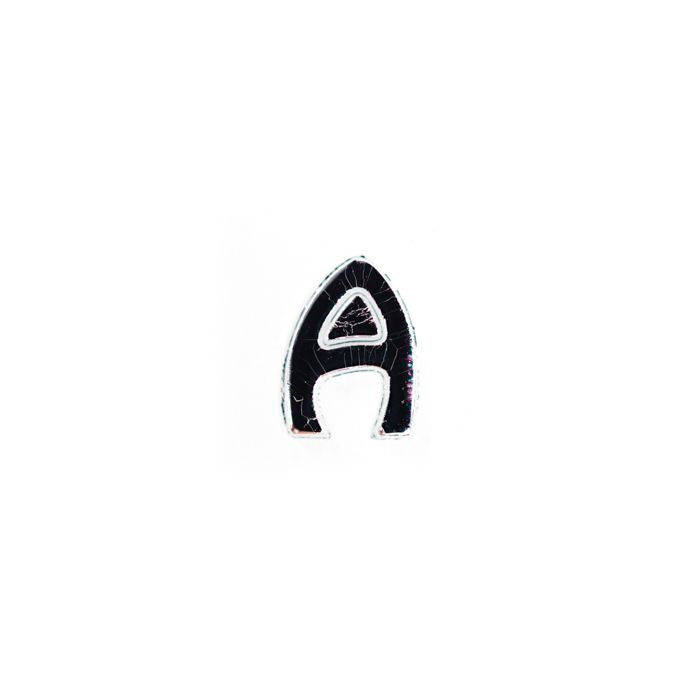 Wachsbuchstaben A silberfb. 8 mm 7012-A925 4016490617181  