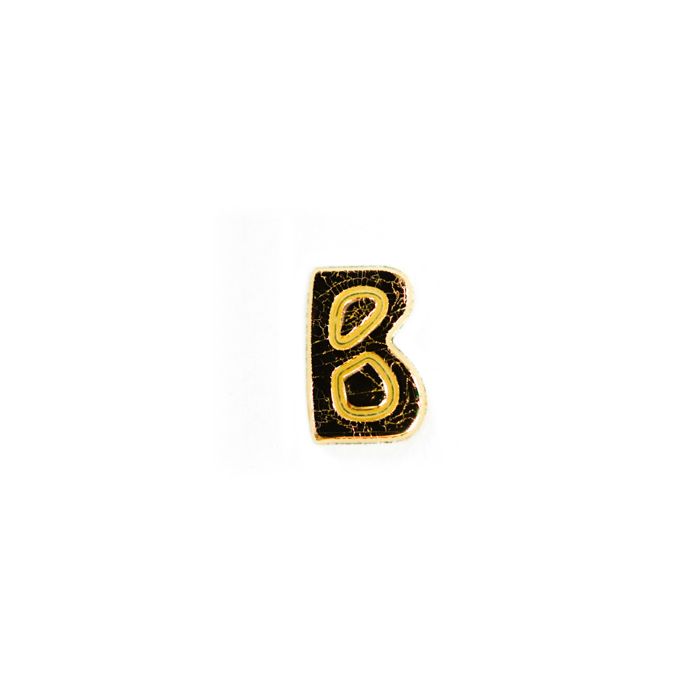 Wachsbuchstaben B goldfb. 8 mm 7012-B935 4016490617198  