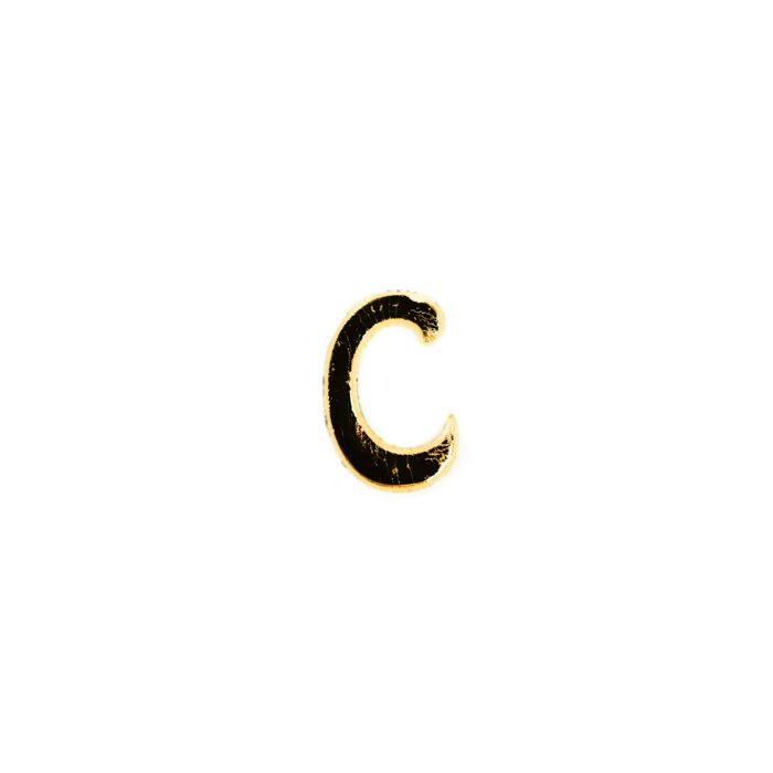 Wachsbuchstaben C goldfb. 8 mm 7012-C935 4016490617211  