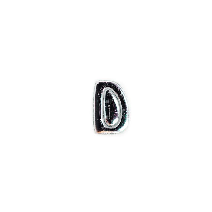 Wachsbuchstaben D silberfb. 8 mm 7012-D925 4016490617242  