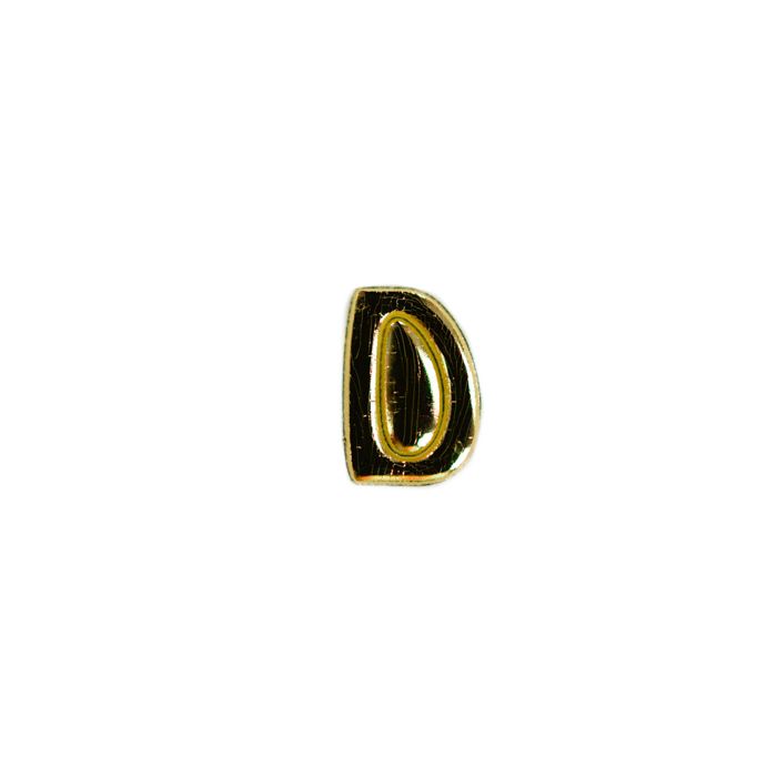 Wachsbuchstaben D goldfb. 8 mm 7012-D935 4016490617235  
