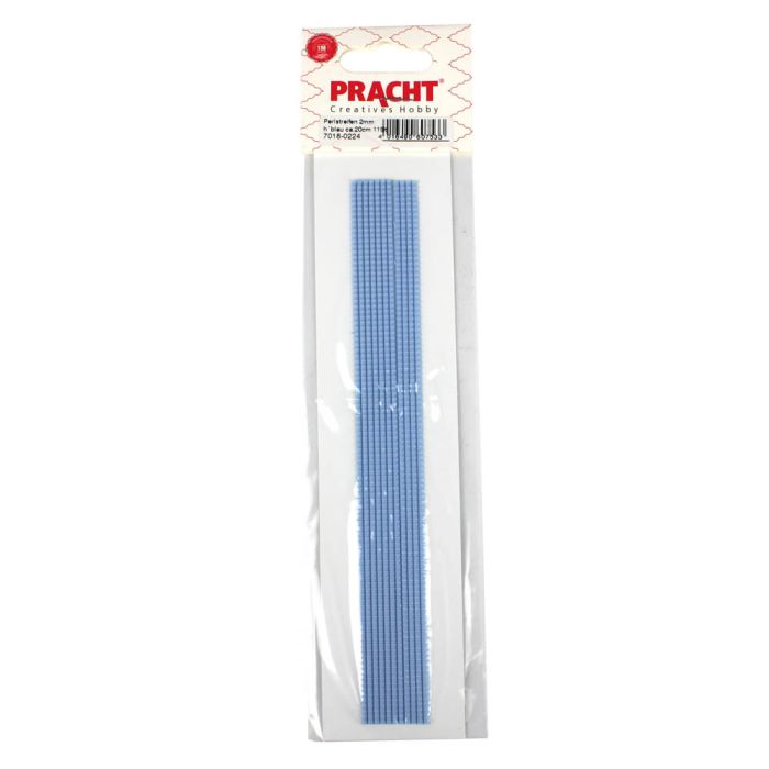 Perlstreifen hellblau 2 mm 20 cm 7018-02245 4016490607533  
