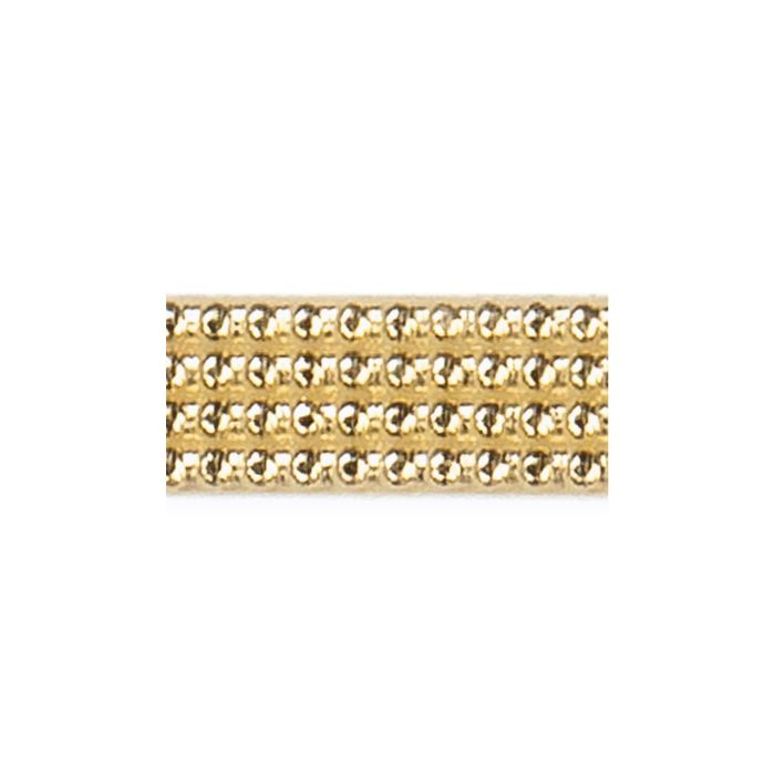 Perlstreifen goldfarben, 4 mm 20 cm 6 Stück, Bild 2 von 2