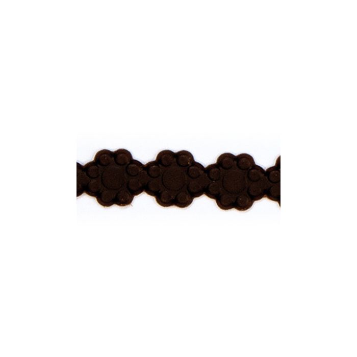 Blütenborte braun 24 cm 7020-415 4016490609728  