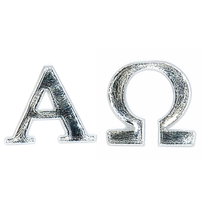 Alpha u. Omega aus Zera silberfb. 22 mm 7043-921 4016490619109  