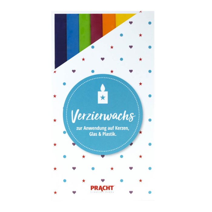 Verzierwachsplatten regenbogen 200x50x0,5 mm 7050-505 4016490695561  
