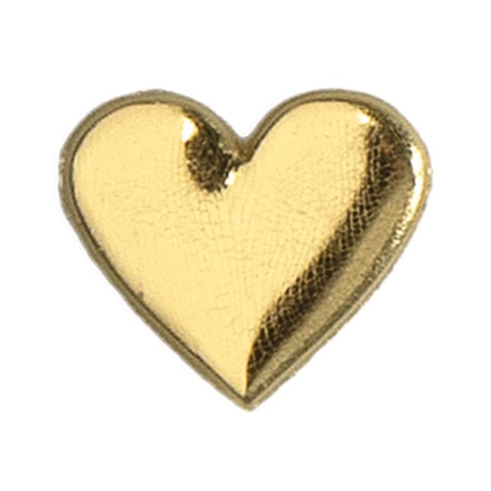 Wachsmotive Herz goldfb. 20x22 mm 7051-01935 4016490696483  