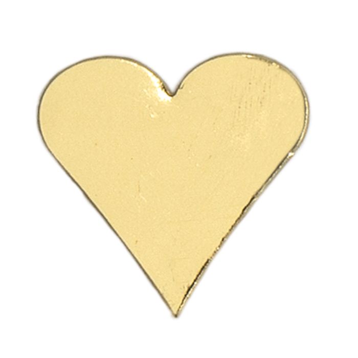 Wachsmotive Herz goldfb. 32x32 mm 7051-02935 4016490696513  