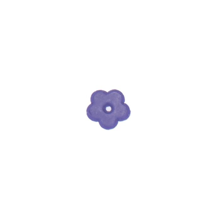 Wachsmotive Blüte violett 13 mm 7055-13065 4016490775102  
