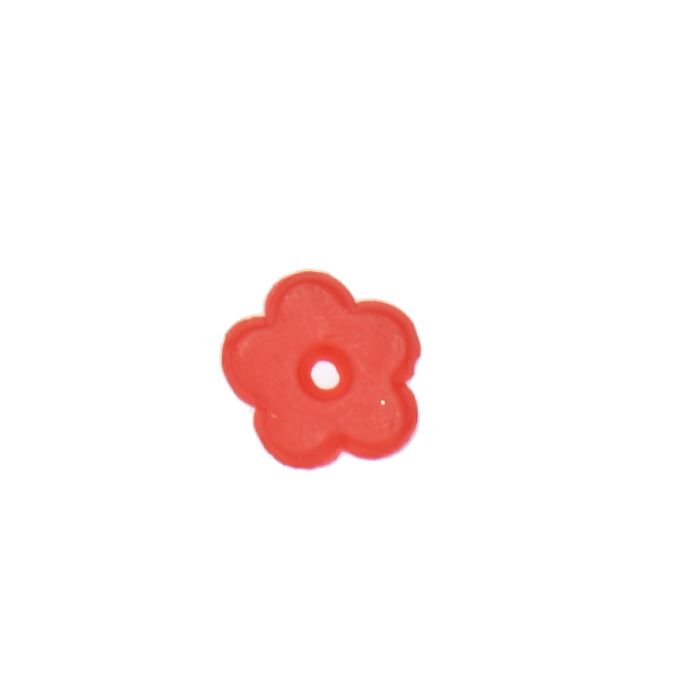 Wachsmotive Blüte hellrot 13 mm 7055-13231 4016490775218  