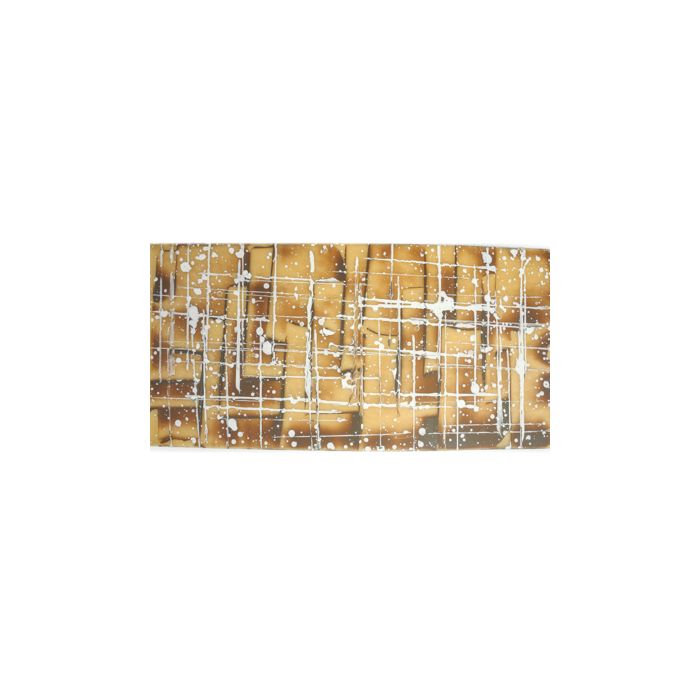 Verzierwachsplatten braun weiß 200x100x0,5 mm 7070-20205 4016490736257  