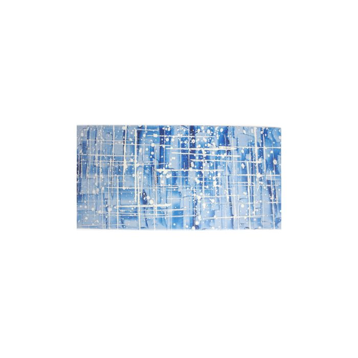 Verzierwachsplatten hellblau weiß 200x100x0,5 mm 7070-20445 4016490736400  