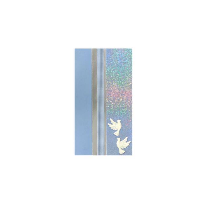 Verzierwachsplatten h'blau-ton weiß 200x100x0,5 mm 7073-20445 4016490864585  