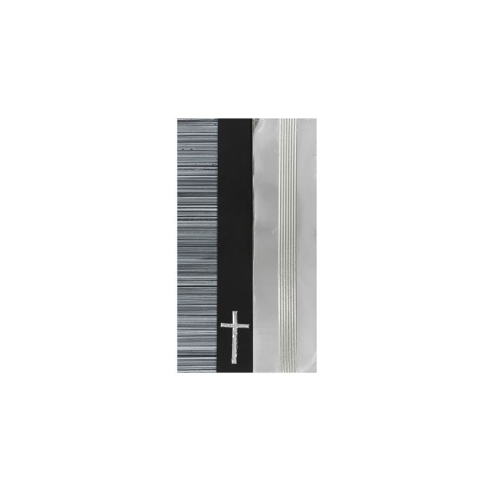 Verzierwachsplatten grau-schwarz silber 200x100x0,5 mm 7073-20725 4016490864639  