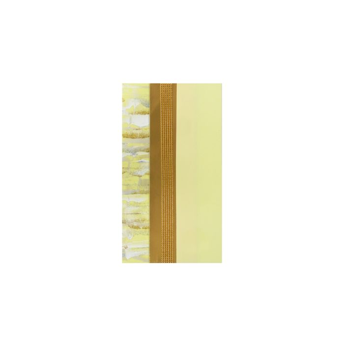 Verzierwachsplatten hellgelb gold 200x100x0,5 mm 1 Set