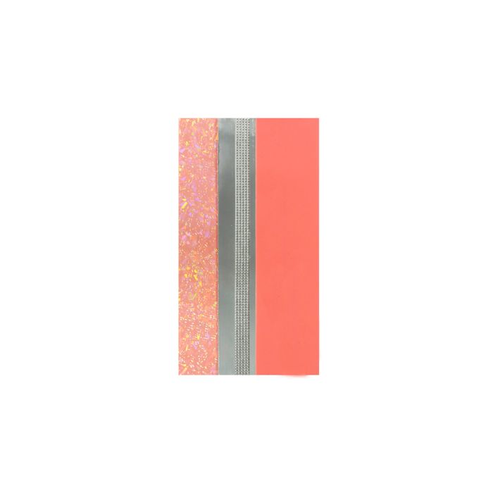 Verzierwachsplatten rosa-ton silber 200x100x0,5 mm 7074-20155 4016490829942  