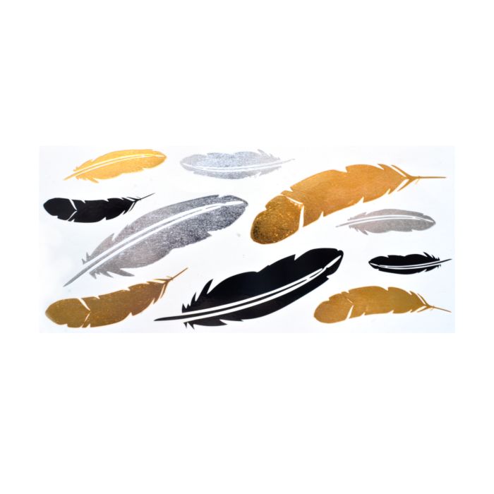 Shiny Tattoos goldfb. silberfb.schwarz 16x8 cm 5SB 7910-01121 4016490803416  