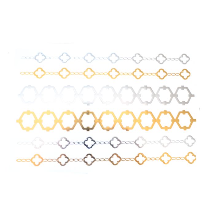 Shiny Tattoos goldfb. silberfb. 20x15 cm 5SB 7910-02031 4016490803454  