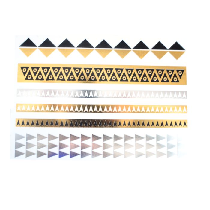 Shiny Tattoos goldfb. silberfb.schwarz 20x15 cm 5SB 7911-01031 4016490788478  