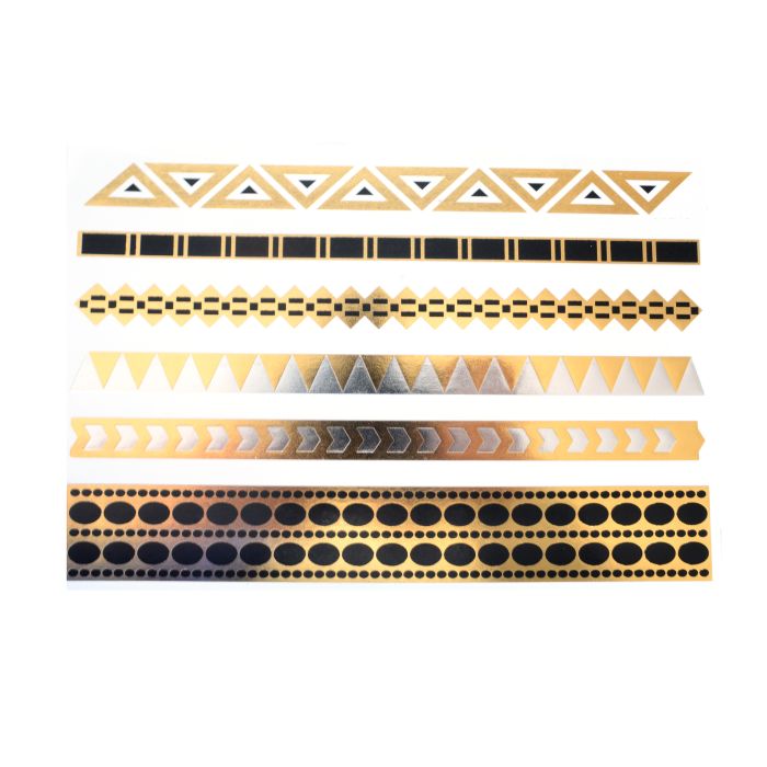 Shiny Tattoos goldfb. silberfb.schwarz 20x15 cm 5SB 7911-01041 4016490788485  