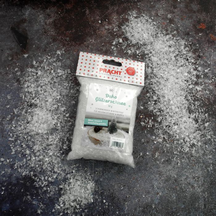 Deko Glitzerschnee  50 gr 7922-05115 4016490825760  