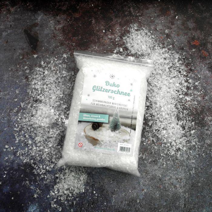Deko Glitzerschnee 1 St. = 100 gr 5St 7922-10111 4016490825814  